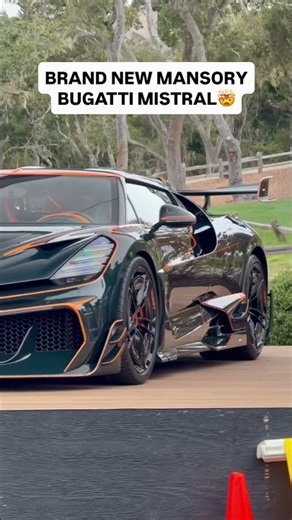 Brand New Bugatti Mistral By Mansory!