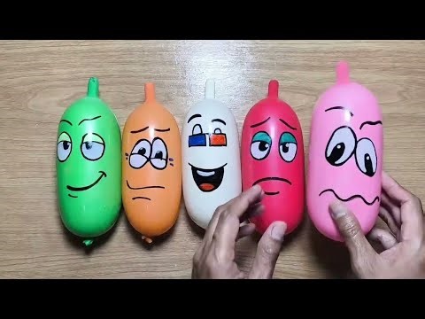 How to Make a Slime on Balloon – Easy Slime Tutorial with Fun Glitter-filled Balloon Fun