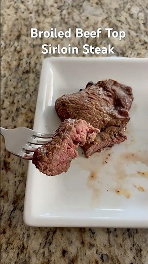 A quick way to cook Top Sirloin Steak #beefsteak