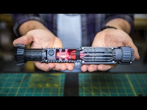 Making a 3D-Printed Sith Lightsaber Kit!