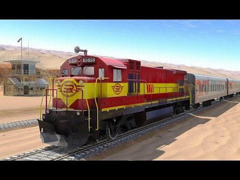 Train Simulator 3D - Game Simulasi Kereta Api (Level 6-7) (Android Game)