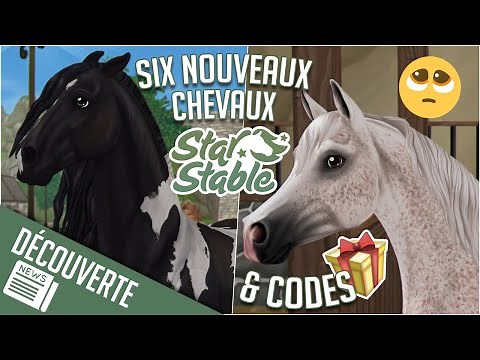 6 Nouveaux Chevaux & Codes | Star Stable - SSO