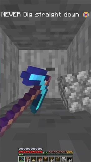 NEVER DO THIS #minecraft