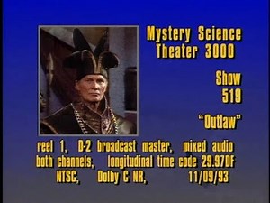 MST3K 519 Outlaw Of Gor