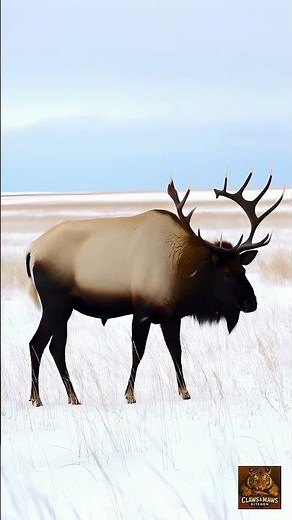 Wildlife education, Elk Wapiti Cervus Canadensis