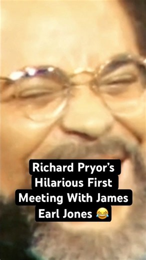Richard Pryor’s Hilarious First Meeting With James Earl Jones 😂
