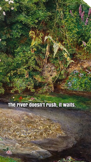 2.4K views · 35 reactions | She Didn’t Fight the Water. ️ Ophelia - John Everett Millais (1851-52)  Tate Britain, London Floating among flowers, Ophelia sinks peacefully — moments after madness claimed her mind. | Painting Point. | Facebook