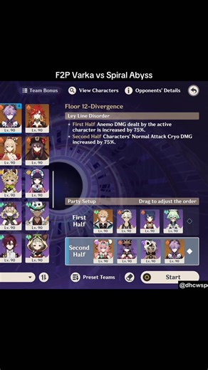 C0 Varka Natlan Craftable vs Abyss (Redemption Code 8BHA0KFRG94K. This was filmed on the Creator Experience Server. Gameplay may differ from the official release) #genshinimpact #varka