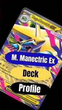 Mega Manectric Ex Deck Profile.