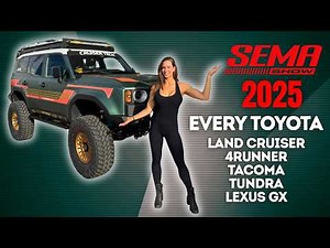 EVERY Toyota Truck & SUV at SEMA 2025 – Land Cruiser, Tacoma, Tundra, & 4Runner!