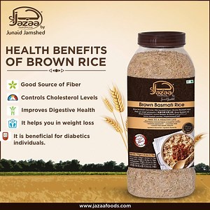 53 reactions · 9 comments | Do you know Jazaa Brown Rice has many...