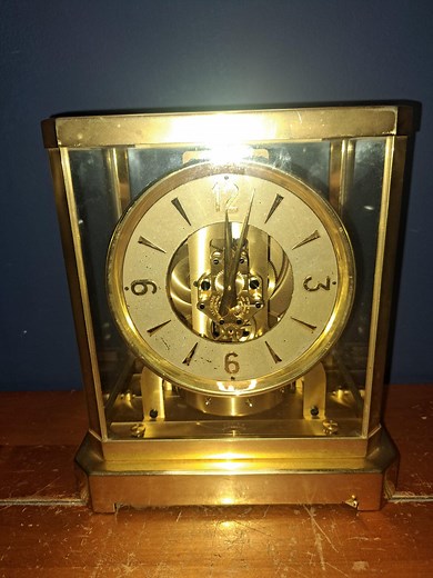 Antique Jaeger Lecoultre Atmos Clock, Gold Plated - Etsy