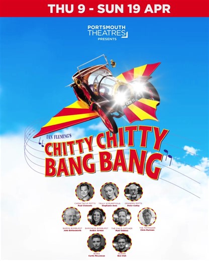 The phantasmagorical Chitty Chitty Bang Bang is flying back into The Kings Theatre this April! ✨ Our brilliant cast are now in rehearsals, bringing this truly scrumptious musical back to life. The rehearsal room is already buzzing as songs, scenes and that fine-four-fendered friend start to take shape once more. 📅 Thu 9 – Sun 19 Apr 🎟️ Book your tickets here ➡️ https://buff.ly/Af89mYI #Chitty #ChittyChittyBangBang #Musical #MusicalTheatre #KingsTheatre | Kings Theatre