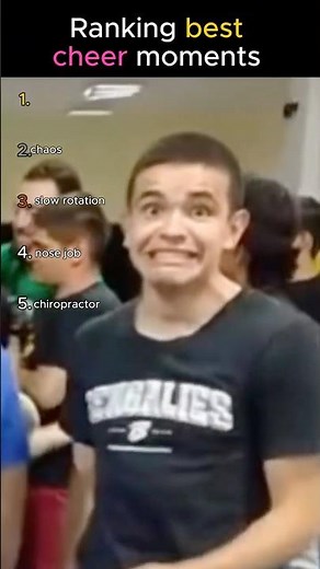 Ranking the best cheer moments