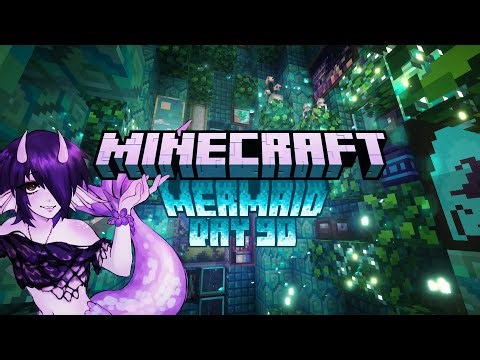 Keeper of Treasures 🐚 Minecraft Mermaid Let's Play - 90 Days