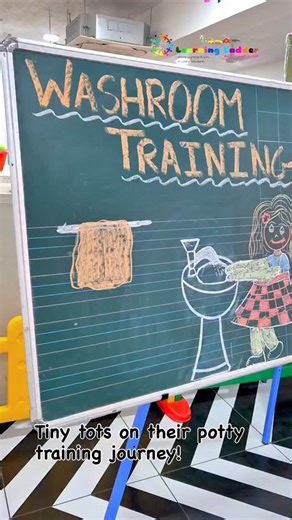 learningladderinternational on Instagram: "Washroom training is a big milestone — filled with giggles, little messes, and loads of patience! 🚽💦 We’re empowering our little learnites to understand their bodies and take the first steps toward independence. Diaper-free days ahead — toilet learning in progress! 🌸 🌸 #pottytraining #washroomtraining #toiletlearning #toddlerlife #independentkids #earlylearning #preschoolfun #goodhabitsstartyoung #teamLLI #bestpreschoolroorkee #learningthroughplay"