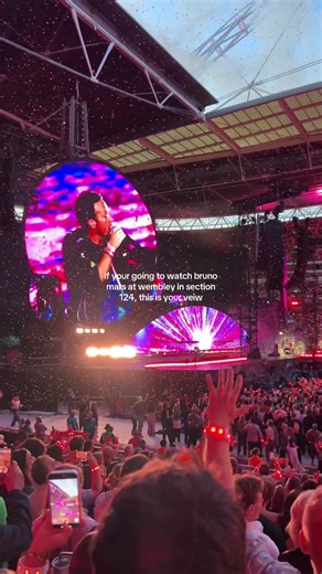 Bruno Mars Live: Unforgettable View from Section 124