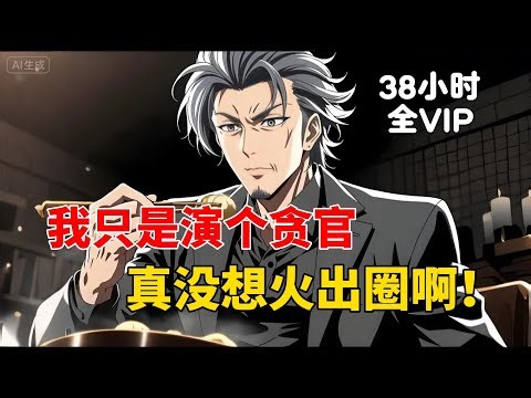 【38小时全VIP完结02】穿越后成为群演拿了最烂的剧本，只是演了个贪官，我真的没想火出圈啊！