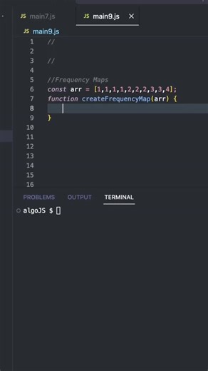 Thom Code | How To Create A Frequency Map - JavaScript Walk through of how to create a frequency map in javascript, useful for coding interviews at... | Instagram