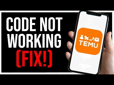 How to Fix Temu Promo Code NOT Working (STEP BY STEP)