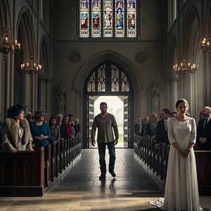 HER STEPMOTHER FORCED HER TO MARRY A HOMELESS MAN TO HUMILIATE HER — BUT AT THE ALTAR, HE UNVEILED A TRUTH THAT LEFT THE ENTIRE CHURCH SPEECHLESS After her father’s death, Clara became invisible in her own home—reduced to a shadow under the rule of her stepmother, Linda. The woman who once smiled politely now ruled with cold cruelty. Clara had no riches. No freedom. Just a quiet strength—and a sick younger brother she’d do anything to protect. But Linda? She wanted to crush that too. To destroy 