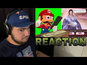 {SMG4} Mario Reacts To Cursed Mobile Game Ads [Reaction] "Don't Think About It"