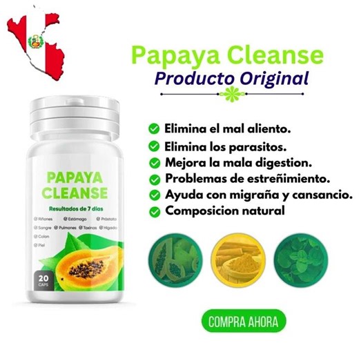 Papaya Cleanse Perú: Limpia tu Cuerpo y Recupera tu Energía Natural 🌿