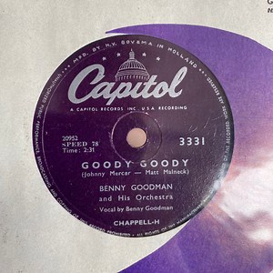 Benny Goodman And His Orchestra - Goody Goody / Sometimes I'm Happy