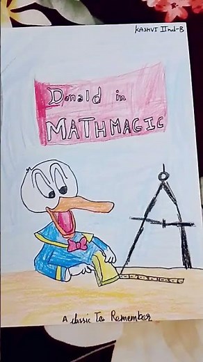 🎨🎨🖌️🖌️How to draw Donald in Math Magic 🖌️🖌️🎨🎨#artandcraft