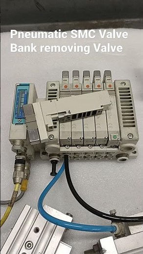 Pneumatic SMC Valve Bank Removing Valve