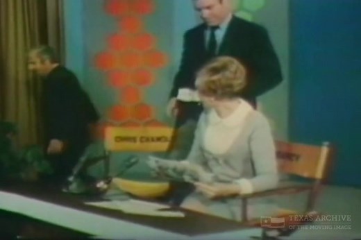 Behind the scenes with The Chris Chandler Show on KPRC-TV in Houston, 1960s. #houston #texas #archives #film #television #news #localnews #tvnews KPRC History | Texas Archive of the Moving Image