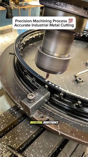 Precision Machining Process 💯 | Accurate Industrial Metal Cutting