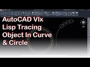 AutoCAD's Lisp Traces Block and insert points With Specified Distance