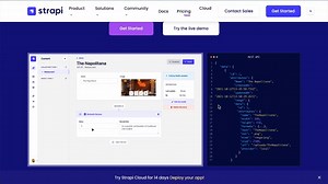 strapi 基于Node.js 的无头CMS
