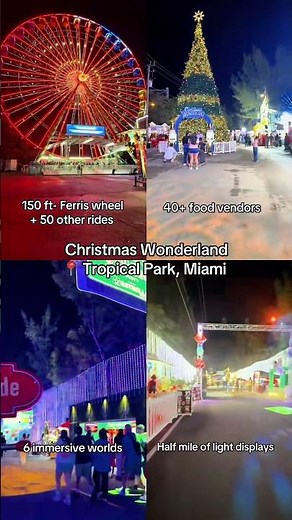 Things to do in #Miami: Christmas Wonderland at Tropical Park