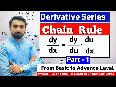 Chain Rule Of Derivative | Differentiation Chain Rule 12 Math | Derivative Series Zahid Khan Academy