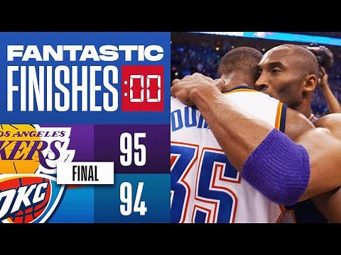 Relive Final 2:41 WILD ENDING Lakers vs Thunder 2010 Playoffs 🔥🚨