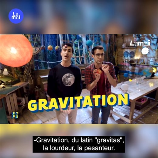 #physique 🍎Pourquoi les objets sont-ils attirés vers le centre de la Terre ? Explications dans cet extrait de C’est toujours pas sorcier. | Lumni.fr