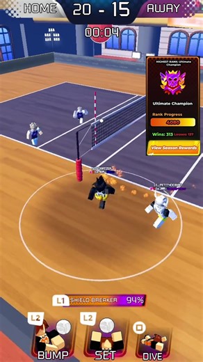 Future Volleyball Legends in Haikyuu on Roblox