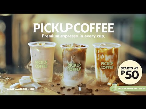PICKUP COFFEE. Premium Espresso In Every Cup.