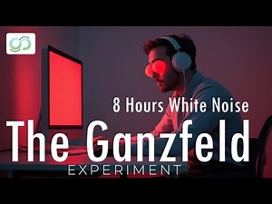 The Ganzfeld Experiment | TV static sound | White Noise | 8 Hours non- Stop White noise