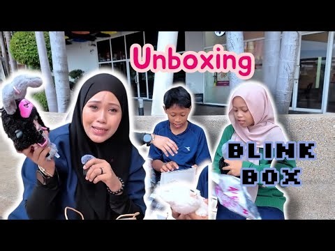 Unboxing blink box anak2.. #blindbox #unboxing #familyvideo