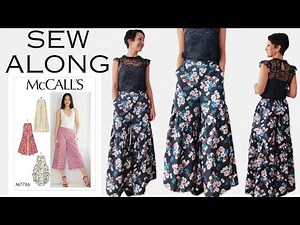 Sew Your Own Stylish Culotte Pants with Pockets | Step-by-Step Tutorial!