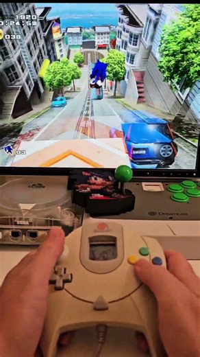 Dreamcast gameplay mashup