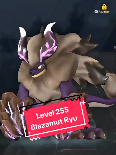 Blazamut Ryu Level 255: Overpowered Gameplay