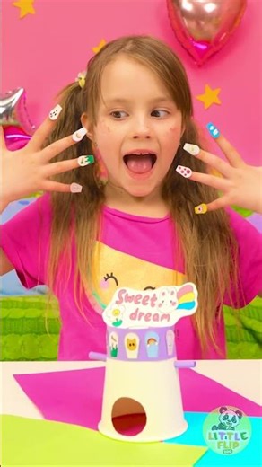 Yay! 😁🌈 Easy Manicure Secrets Revealed with a DIY Kids Gadget! 💅🏼 #DIYManicure #kidsactivities