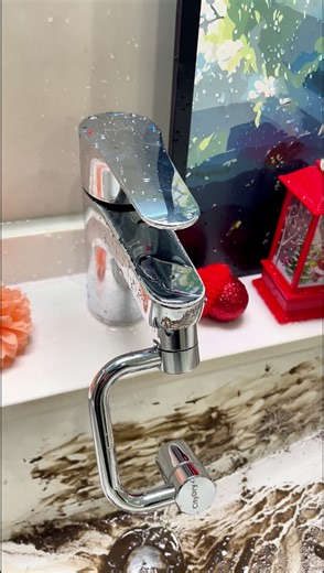 DIY Faucet Transformation in Seconds 🔧🔧#HomeHacks #quickupgrade #fyp #tiktokshop #tool