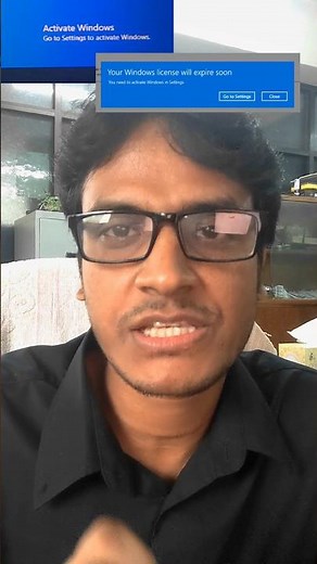 Your windows license will expire soon Permanently solve #shortsfeed #windows #shorts