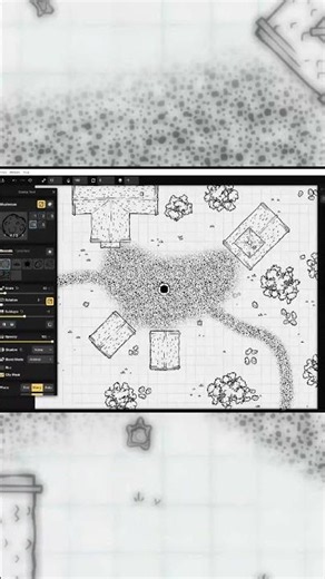 Noir Campaign style, taking a break from the main project to do some noir maps. #inkarnate #dnd