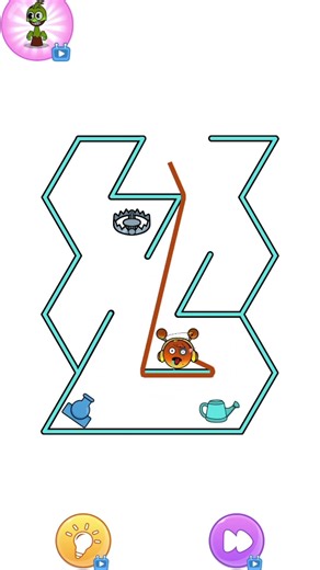 The Maze Was Full of Tricks 🤯 | Ghost Long Snake Head #BrainGame #TrickyLevel #MobileGame